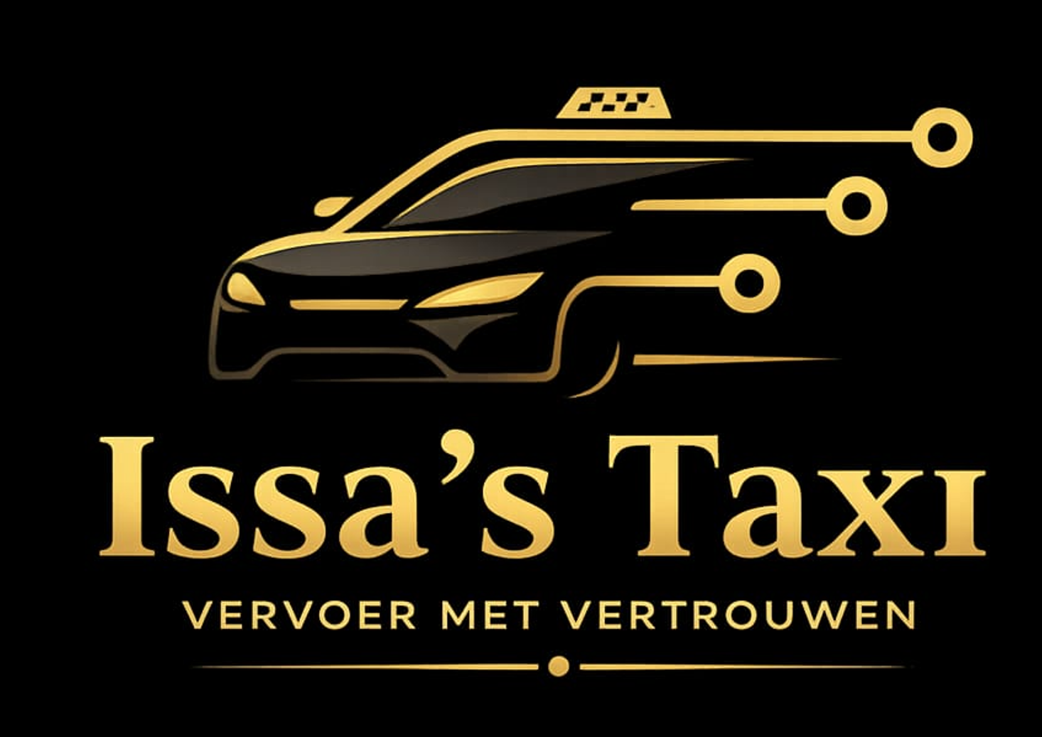 Issa's taxi logo